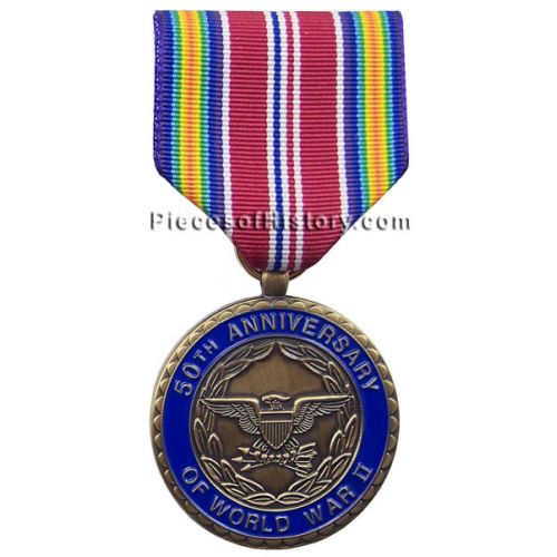 WWII 50th Anniversary Commemorative Medal -  - COM-006