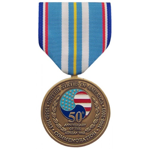 Korean War 50th Anniversary Commemorative Medal -  - COM-048