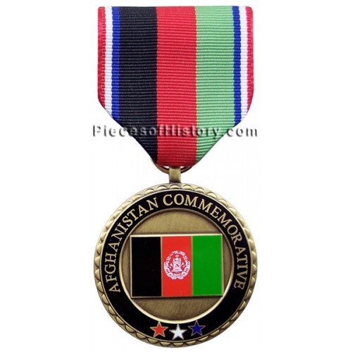Afghanistan Commemorative Medal - - COM-066 Afghanistan Commemorative Medal - - COM-066