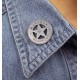 Marshal Deadwood Badge Pin - - P074 Marshal Deadwood Badge Pin - - P074
