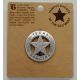 Texas Rangers Co. A Peso Back Badge -  - PH024