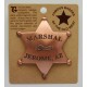 Marshal Jerome, AZ (Copper) Badge -  - PH063