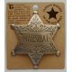 Marshal Star Brass Badge -  - PH409