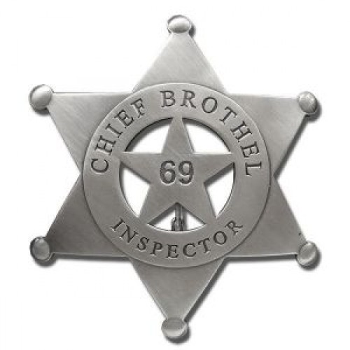 Chief Brothel Inspector Badge -  - PH413