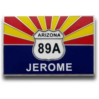 Arizona Flag Pin - Jerome Historic 89A