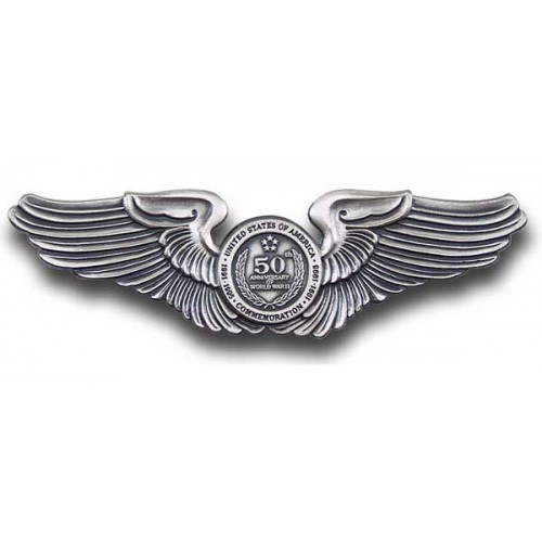 Army/Air Force WWII 50th Anniversary Commemorative Wing -  - WING18