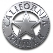 California Rangers Round Badge