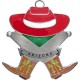 Cowboy s Christmas Ornament - - ICE001 Cowboy s Christmas Ornament - - ICE001