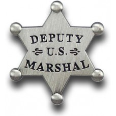 Deputy US Marshal Pin Star Badge Deputy US Marshal Pin Star Badge