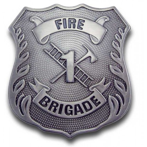 Fire Brigade Badge - - PH086 Fire Brigade Badge - - PH086