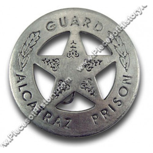 Guard Alcatraz Prison Badge -  - PH402