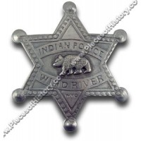 Indian Police Wind River WY Badge