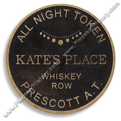 Kates Place Brothel Token -  - WP1026