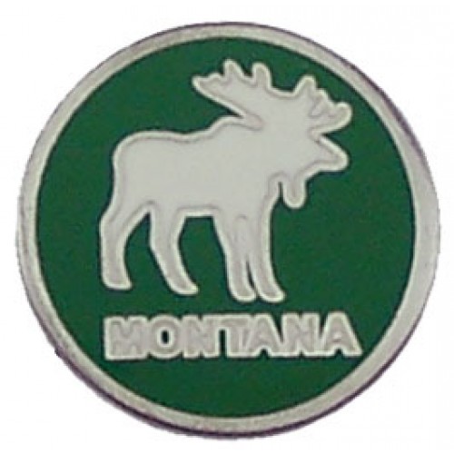 Montanna Moose Pin Small -  - M1010