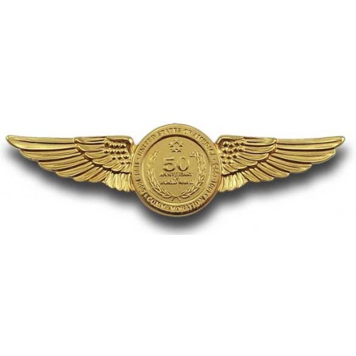 Navy/USMC WWII 50th Anniversary Commemorative Wing - - WING17 Navy/USMC WWII 50th Anniversary Commemorative Wing - - WING17