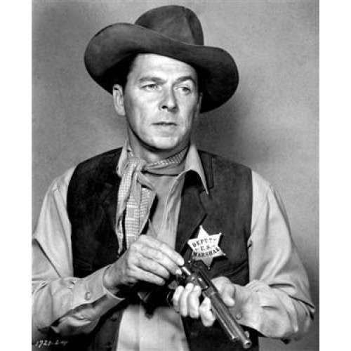 Ronald Reagan in Law and Order- Deputy US Marshal Badge - - PHC02 Ronald Reagan in Law and Order- Deputy US Marshal Badge - - PHC02