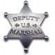 Ronald Reagan in Law and Order- Deputy US Marshal Badge - - PHC02 Ronald Reagan in Law and Order- Deputy US Marshal Badge - - PHC02