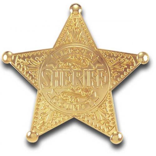Sheriff Lincoln County - Gold -  - PH003G