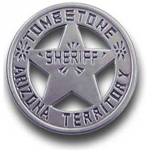 Sheriff Tombstone A.T. Pin - - P005 Sheriff Tombstone A.T. Pin - - P005