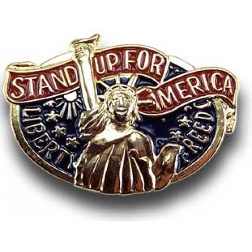 Stand Up For America Pin -  - PIN1289