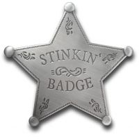 Stinkin' Badge Star