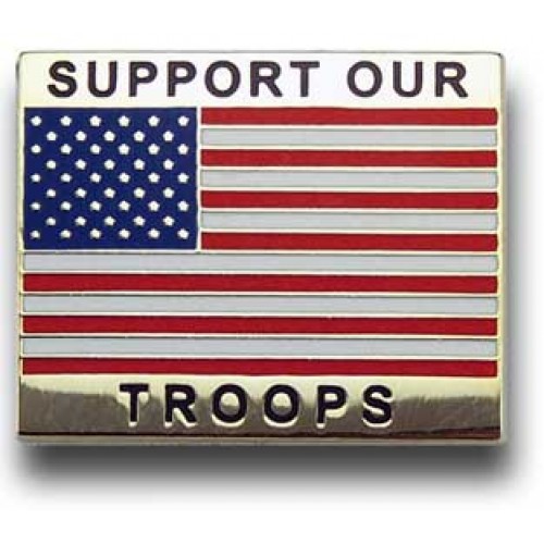 Support Our Troops Pin - - PIN1286 Support Our Troops Pin - - PIN1286