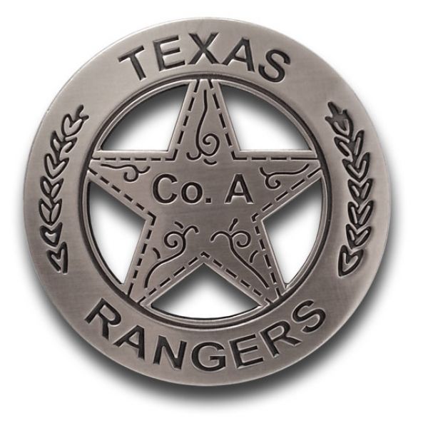 texas rangers badge