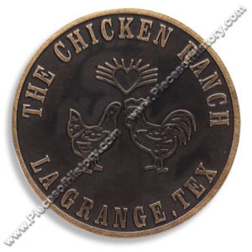 The Chicken Ranch Brothel Token -  - WP1035