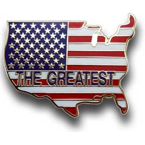 The Greatest Nation Pin - - PIN1374 The Greatest Nation Pin - - PIN1374