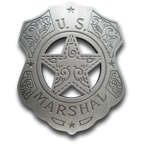 US Marshal Filigree Shield -  - PH025