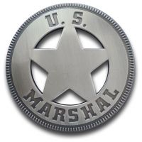 US Marshal (round) Badge
